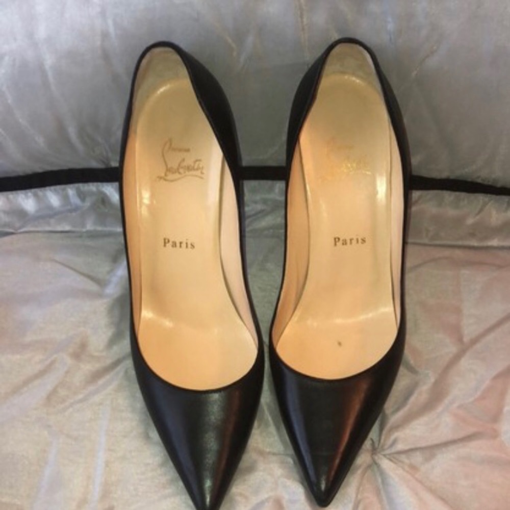 Black Christian Louboutin apostrophe 38.5 - Picture 3 of 11